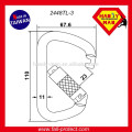 Fabricants antichute avec certification CE Mousqueton Quicklock de type D classique